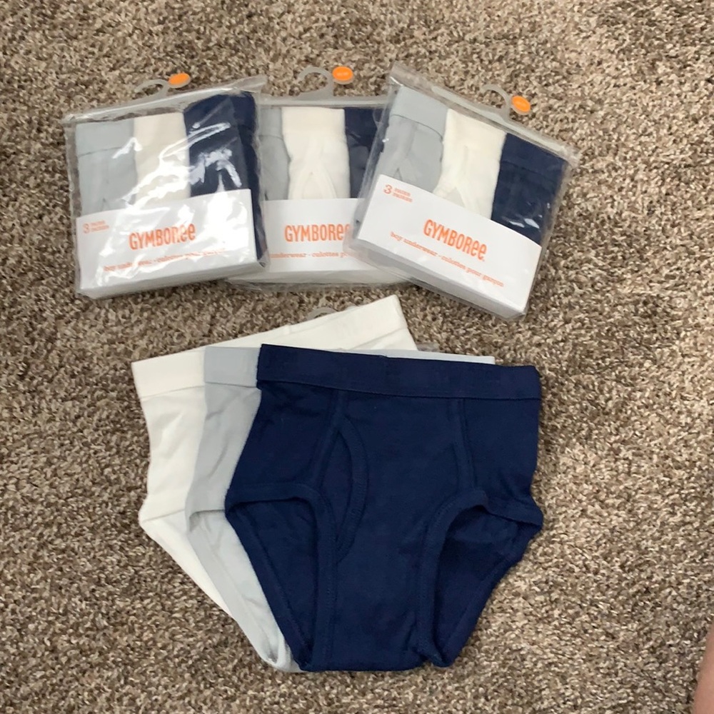 NEW 2T-3T boy gymboree underwear lot
